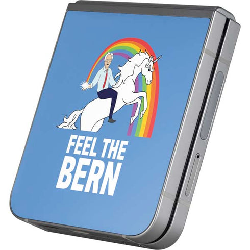 Feel The Bern Unicorn Galaxy Z Flip6 Skin