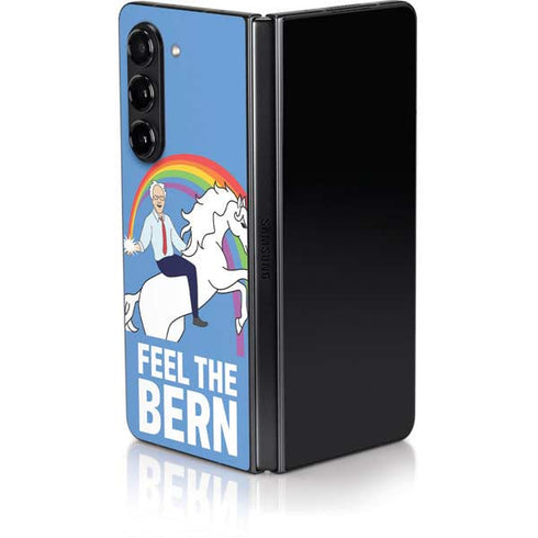 Feel The Bern Unicorn Galaxy Z Fold5 5G Skin