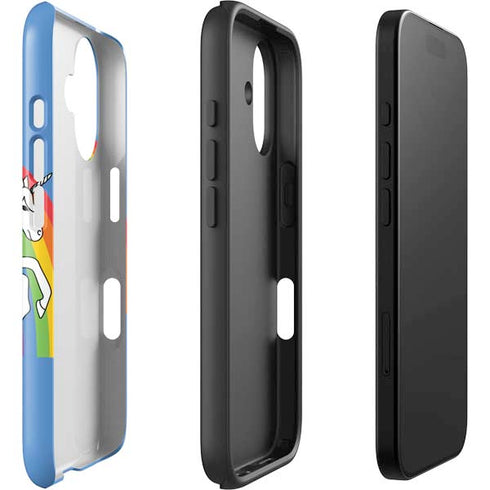 Feel The Bern Unicorn iPhone 16 Impact Case