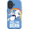 Feel The Bern Unicorn iPhone 16 Plus Impact Case
