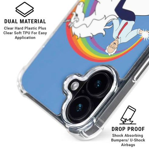 Feel The Bern Unicorn iPhone 16 Plus MagSafe Case