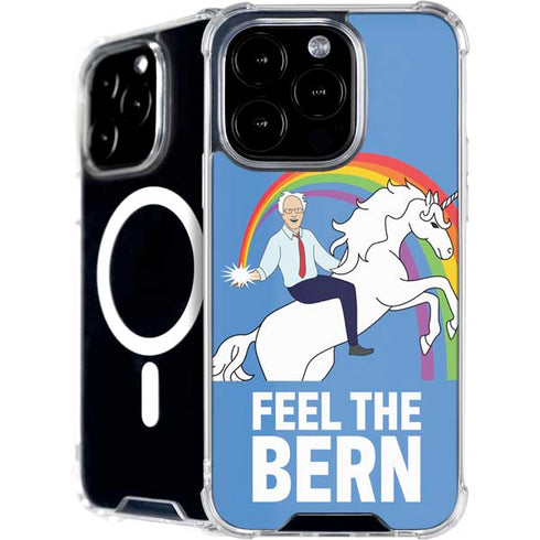 Feel The Bern Unicorn iPhone 16 Pro Max MagSafe Case