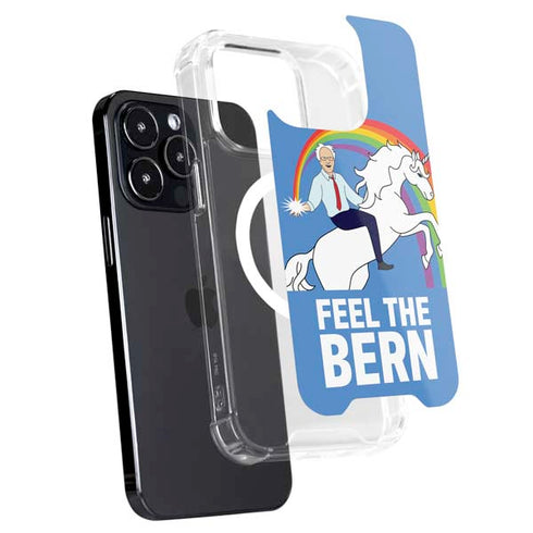 Feel The Bern Unicorn iPhone 16 Pro Max MagSafe Case
