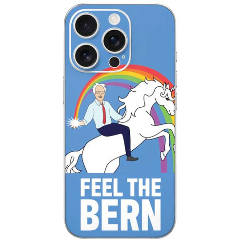 Feel The Bern Unicorn iPhone 16 Pro Skin
