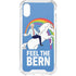 Feel The Bern Unicorn iPhone XS Clear Case