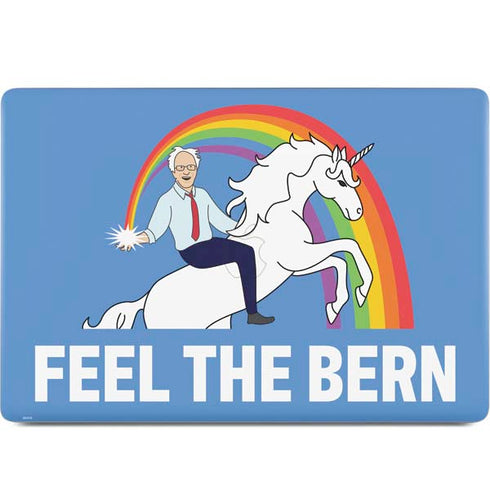 Feel The Bern Unicorn MacBook Skins