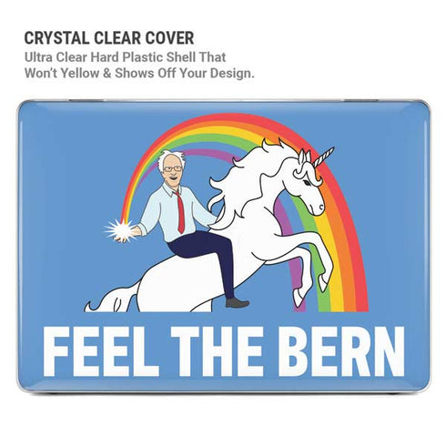 Feel The Bern Unicorn MacBook Cases