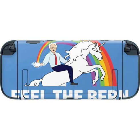 Feel The Bern Unicorn Nintendo Switch 2 (2025) with Joy-Con Skin