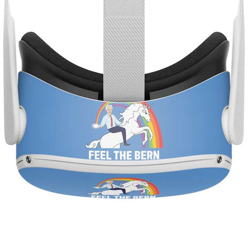 Feel The Bern Unicorn Oculus Quest 2 Skin