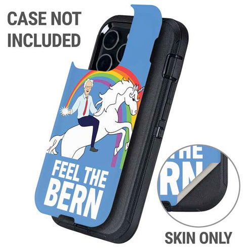 Feel The Bern Unicorn Otterbox Defender iPhone Skin