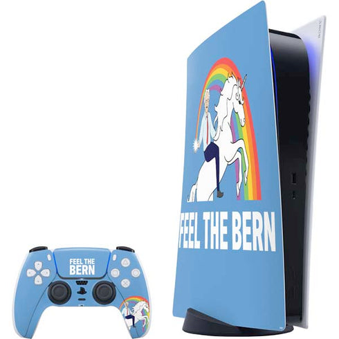 Feel The Bern Unicorn PlayStation PS5 Skins