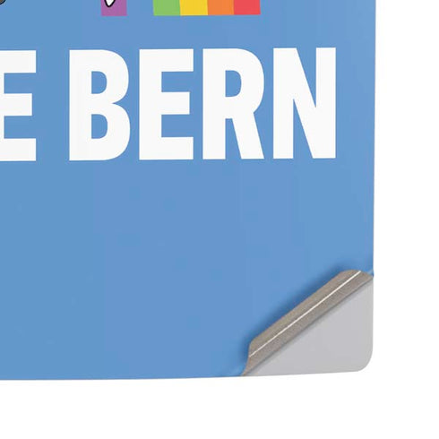 Feel The Bern Unicorn PS5 Pro Disk Console Skin