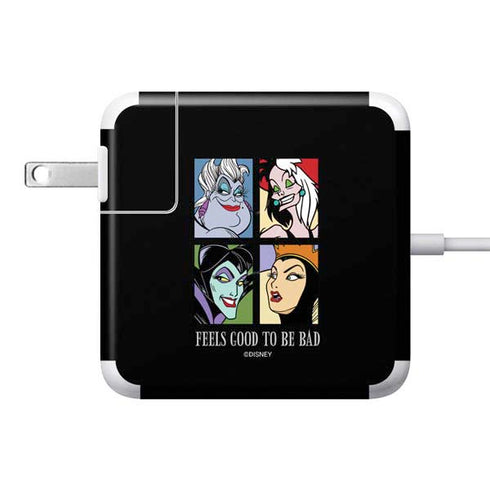 Disney Villains Characters Feels Good To Be Bad 85W Power Adapter (15 and 17 inch MacBook Pro Charger) Skin