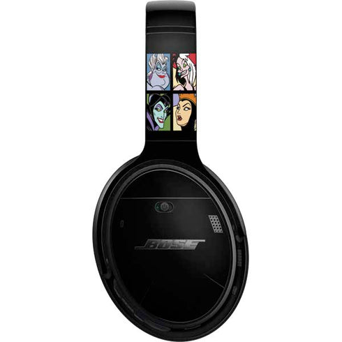 Disney Villains Characters Feels Good To Be Bad Bose QuietComfort 35 II Headphones Skin