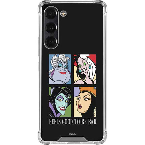 Disney Villains Characters Feels Good To Be Bad Galaxy S24 FE Clear Case