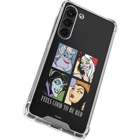 Disney Villains Characters Feels Good To Be Bad Galaxy S24 FE Clear Case
