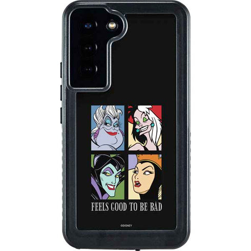 Disney Villains Characters Feels Good To Be Bad Galaxy S24 Plus Waterproof Case