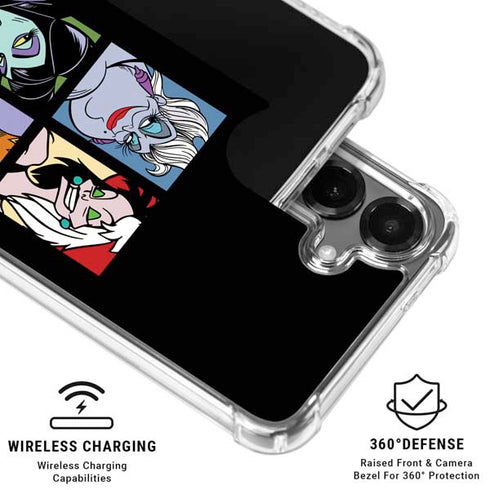 Disney Villains Characters Feels Good To Be Bad Galaxy S26 Clear Case