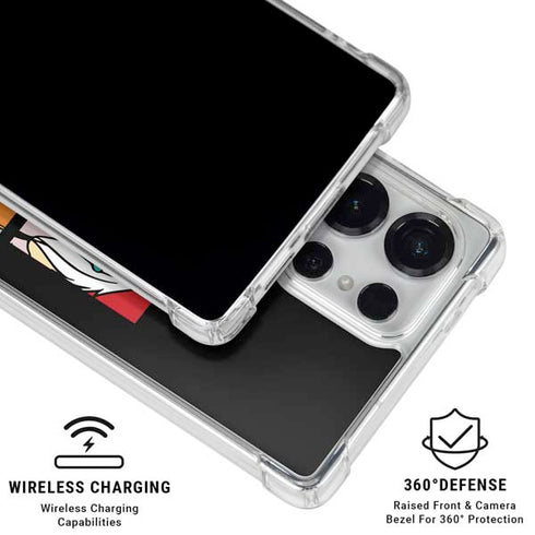 Disney Villains Characters Feels Good To Be Bad Galaxy S26 Ultra Clear Case
