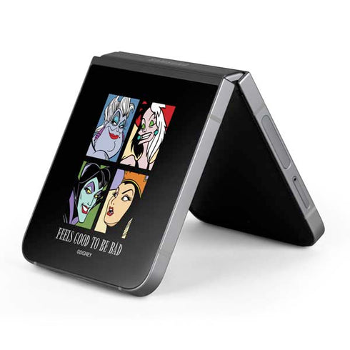 Disney Villains Characters Feels Good To Be Bad Galaxy Z Flip6 Skin