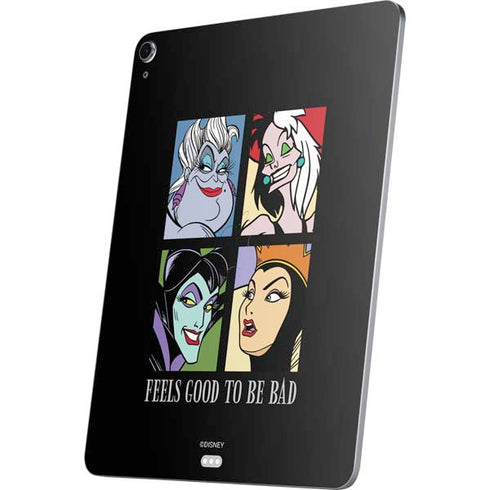 Disney Villains Characters Feels Good To Be Bad Apple iPad Air Skin