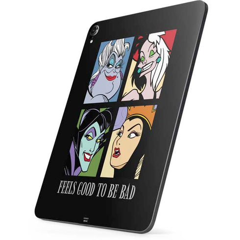 Disney Villains Characters Feels Good To Be Bad Apple iPad Pro Skin