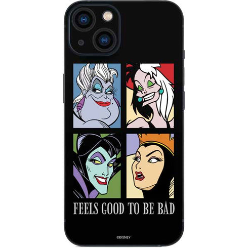 Disney Villains Characters Feels Good To Be Bad iPhone Skins