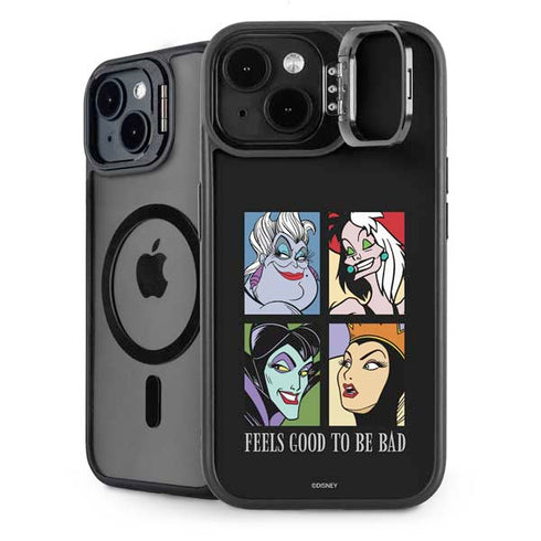 Disney Villains Characters Feels Good To Be Bad iPhone 15 Kickstand Case