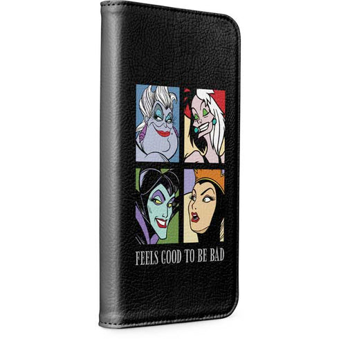 Disney Villains Characters Feels Good To Be Bad iPhone 15 Plus Folio Case
