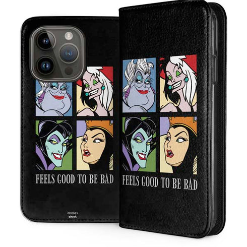Disney Villains Characters Feels Good To Be Bad iPhone 15 Pro Folio Case