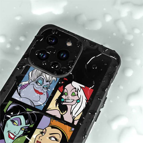 Disney Villains Characters Feels Good To Be Bad iPhone 15 Pro Waterproof Case