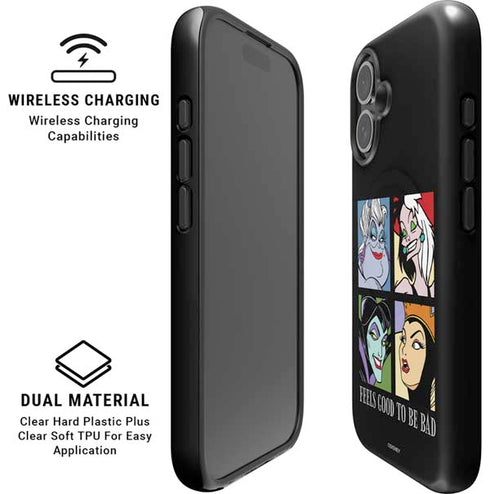 Disney Villains Characters Feels Good To Be Bad iPhone 16 Magsafe Impact Case
