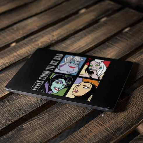Disney Villains Characters Feels Good To Be Bad Apple MacBook Air Skin