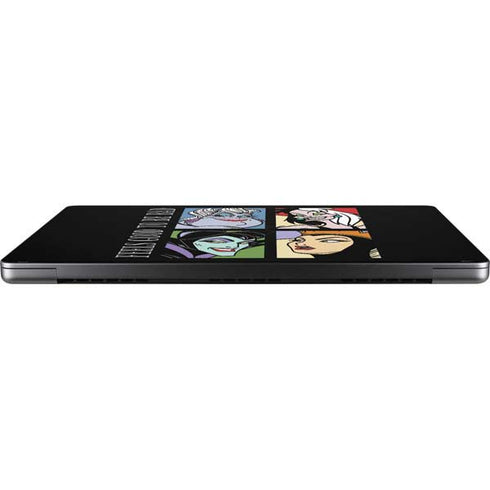 Disney Villains Characters Feels Good To Be Bad Apple MacBook Pro 14-inch Skin