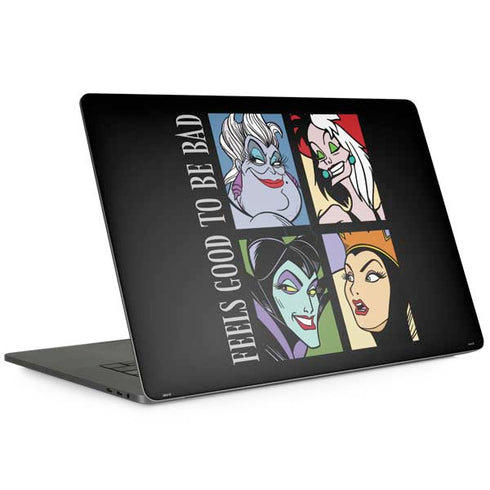 Disney Villains Characters Feels Good To Be Bad MacBook Skins