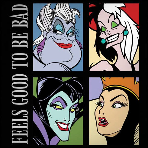Disney Villains Characters Feels Good To Be Bad MacBook Skins
