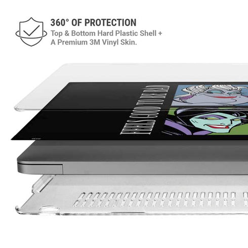 Disney Villains Characters Feels Good To Be Bad MacBook Cases