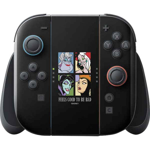 Disney Villains Characters Feels Good To Be Bad Nintendo Switch 2 (2025) with Joy-Con Skin