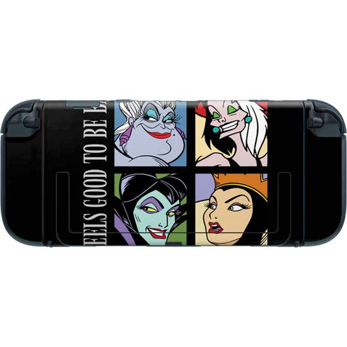 Disney Villains Characters Feels Good To Be Bad Nintendo Switch 2 (2025) with Joy-Con Skin