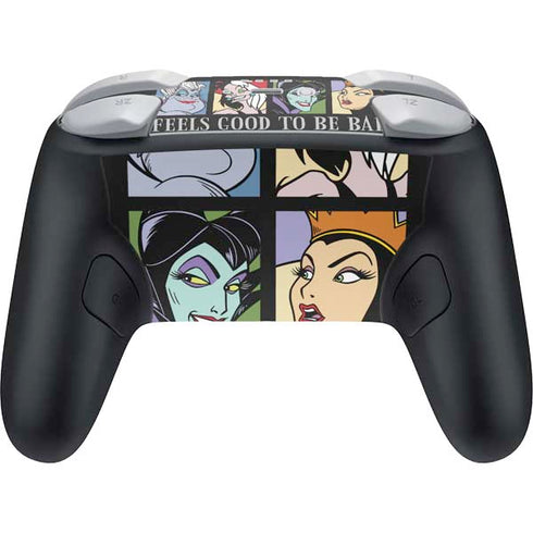 Disney Villains Characters Feels Good To Be Bad Nintendo Switch 2 (2025) Pro Controller Skin