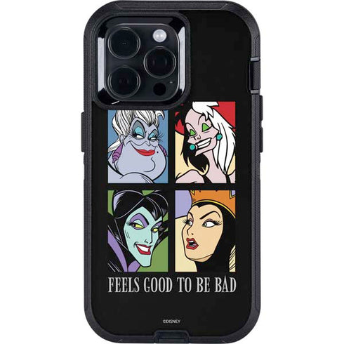 Disney Villains Characters Feels Good To Be Bad Otterbox Defender iPhone Skin