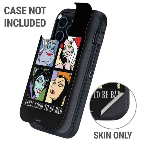 Disney Villains Characters Feels Good To Be Bad Otterbox Defender iPhone Skin
