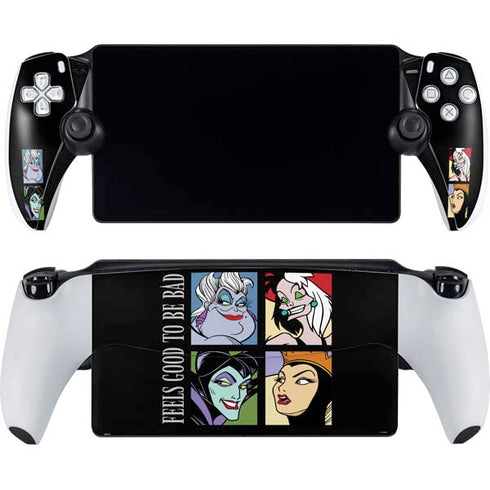 Disney Villains Characters Feels Good To Be Bad PlayStation Portal Remote Player Skin