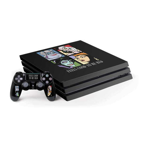 Disney Villains Characters Feels Good To Be Bad PlayStation PS4 Skins