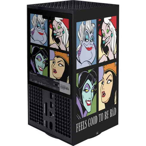 Disney Villains Characters Feels Good To Be Bad XBox Series X Digital Edition Bundle Skin