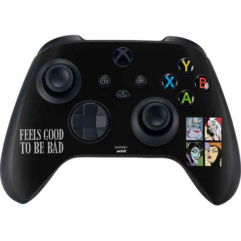 Disney Villains Characters Feels Good To Be Bad XBox Series X Digital Edition Bundle Skin