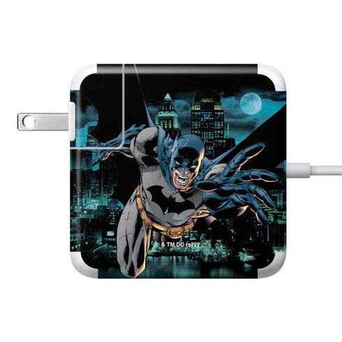 DC Comics Batman All Star Batman & Robin, The Boy Wonder Action Pose Art BY Jim Lee 85W Power Adapter (15 and 17 inch MacBook Pro Charger) Skin