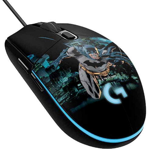 DC Comics Batman All Star Batman & Robin, The Boy Wonder Action Pose Art BY Jim Lee G203 Prodigy RGB Wired Gaming Mouse Skin
