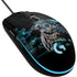 DC Comics Batman All Star Batman & Robin, The Boy Wonder Action Pose Art BY Jim Lee G203 Prodigy RGB Wired Gaming Mouse Skin