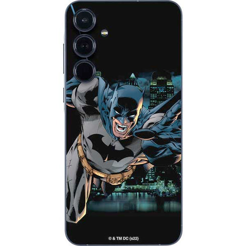 DC Comics Batman All Star Batman & Robin, The Boy Wonder Action Pose Art BY Jim Lee Galaxy A55 5G Skin